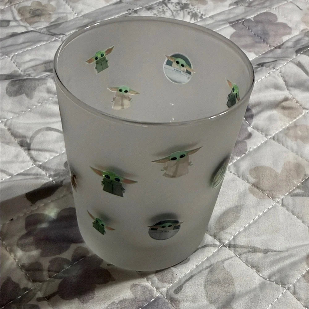 Star Wars The Child Frosted Glass - Green Accents